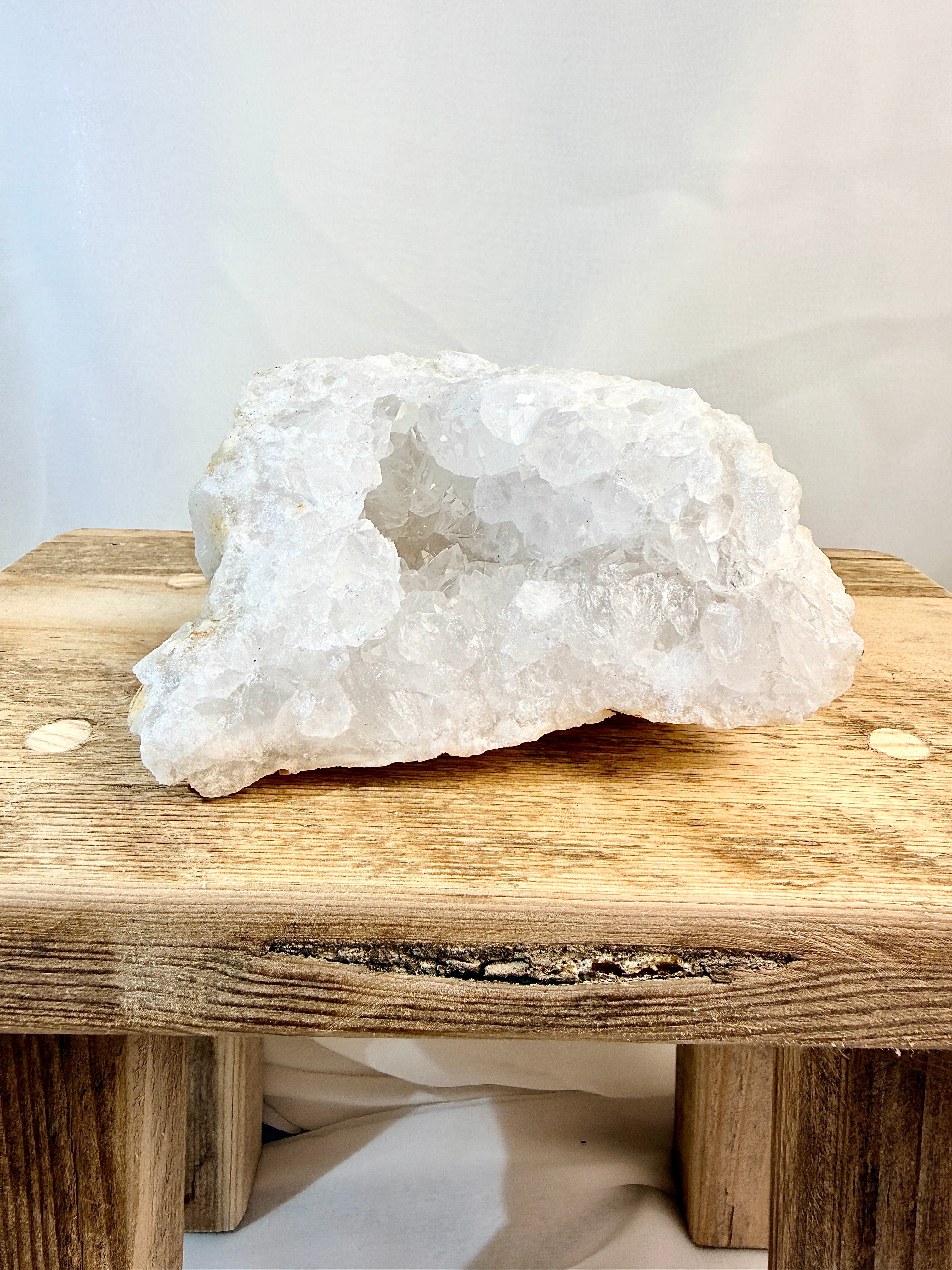 Natural Open Quartz Geode (#6)