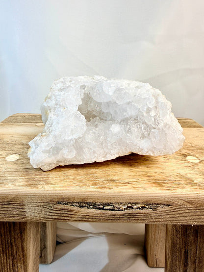 Natural Open Quartz Geode - Morocco - 0.49kg (#6)
