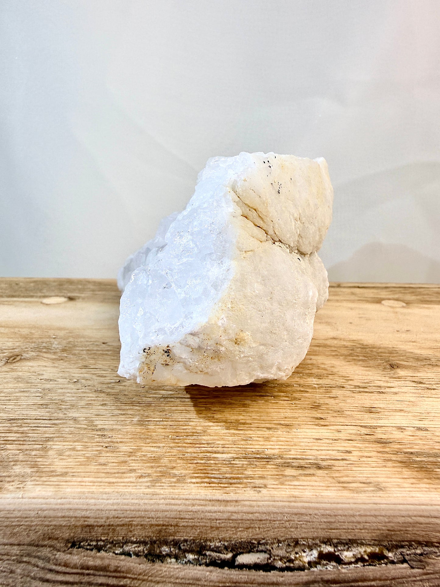 Natural Open Quartz Geode - Morocco - 0.49kg (#6)