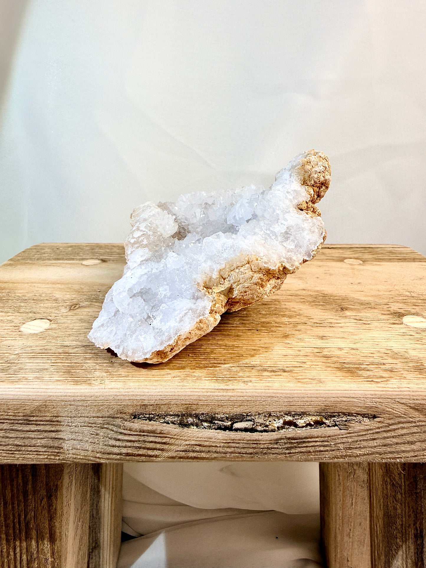 Natural Open Quartz Geode - Morocco - 0.32kg (#7)