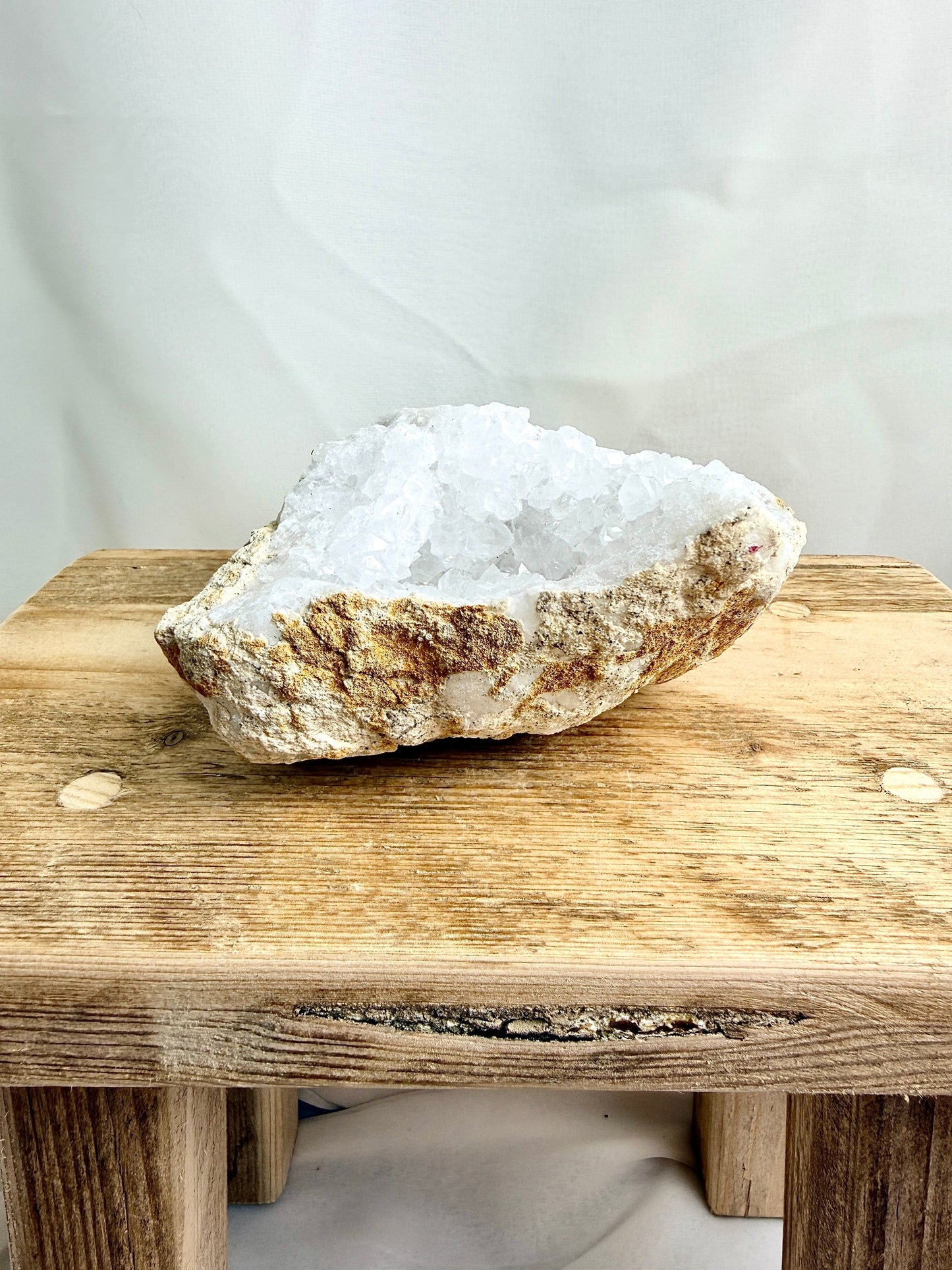 Natural Open Quartz Geode - Morocco - 0.53kg (#9)