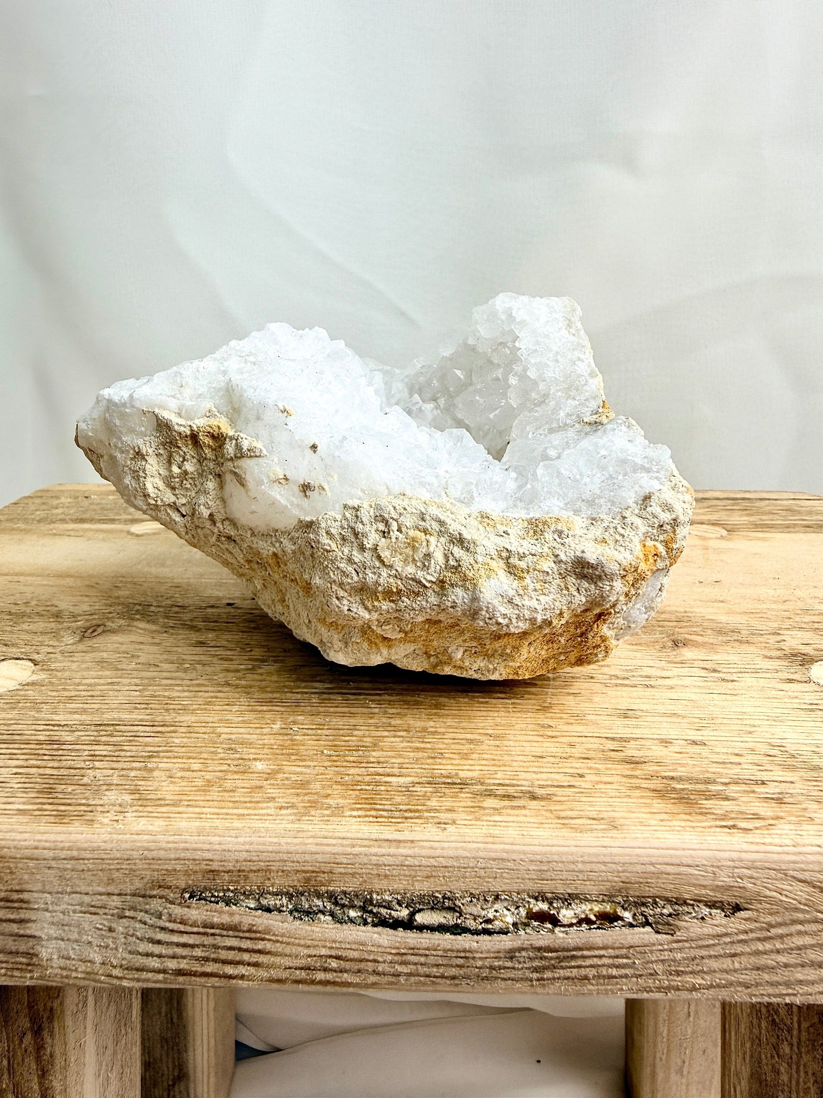 Natural Open Quartz Geode (#9)