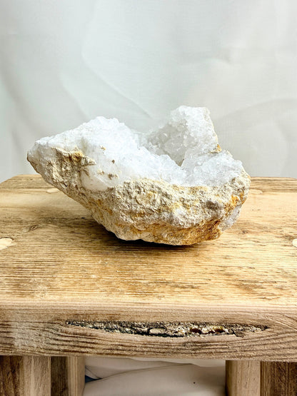 Natural Open Quartz Geode - Morocco - 0.53kg (#9)