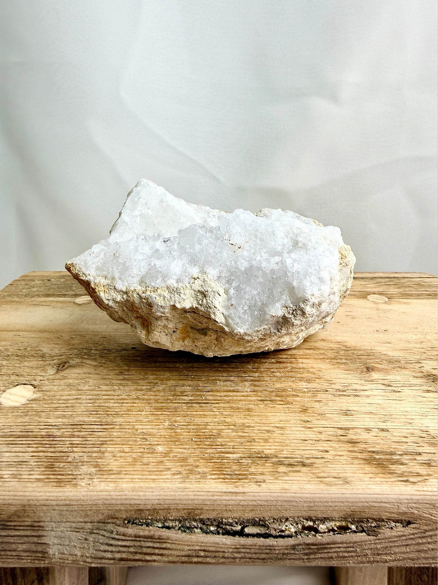 Natural Open Quartz Geode - Morocco - 0.53kg (#9)