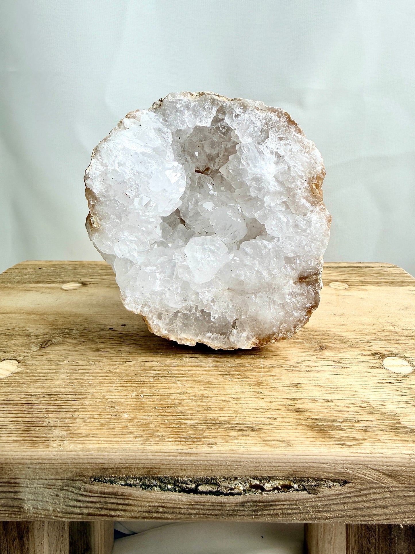 Natural Open Quartz Geode - Morocco - 0.67kg (#10)