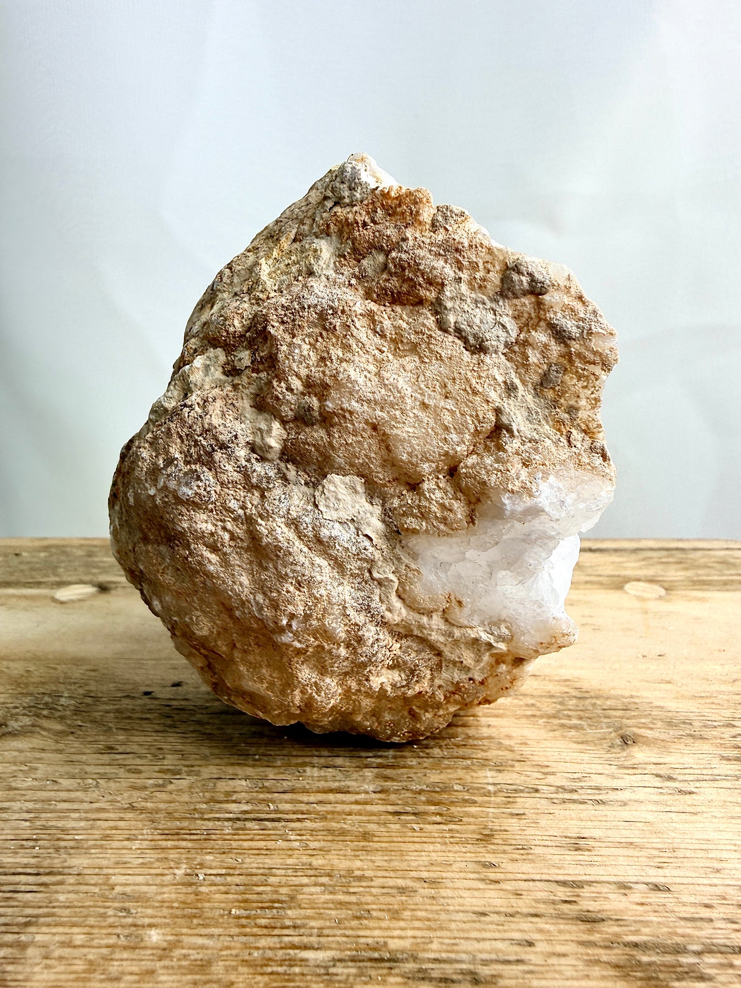Natural Open Quartz Geode - Morocco - 0.67kg (#10)