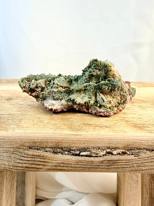 Small Natural Forest Epidote - Morocco - 84g (#1)