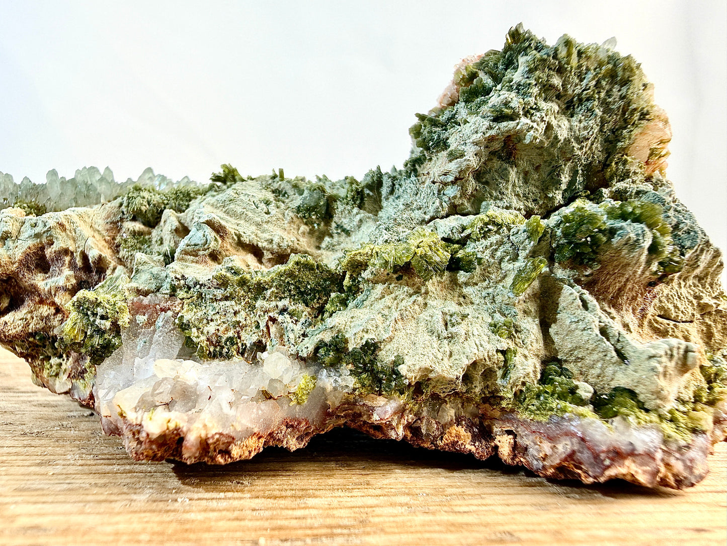 Small Natural Forest Epidote - Morocco - 84g (#1)