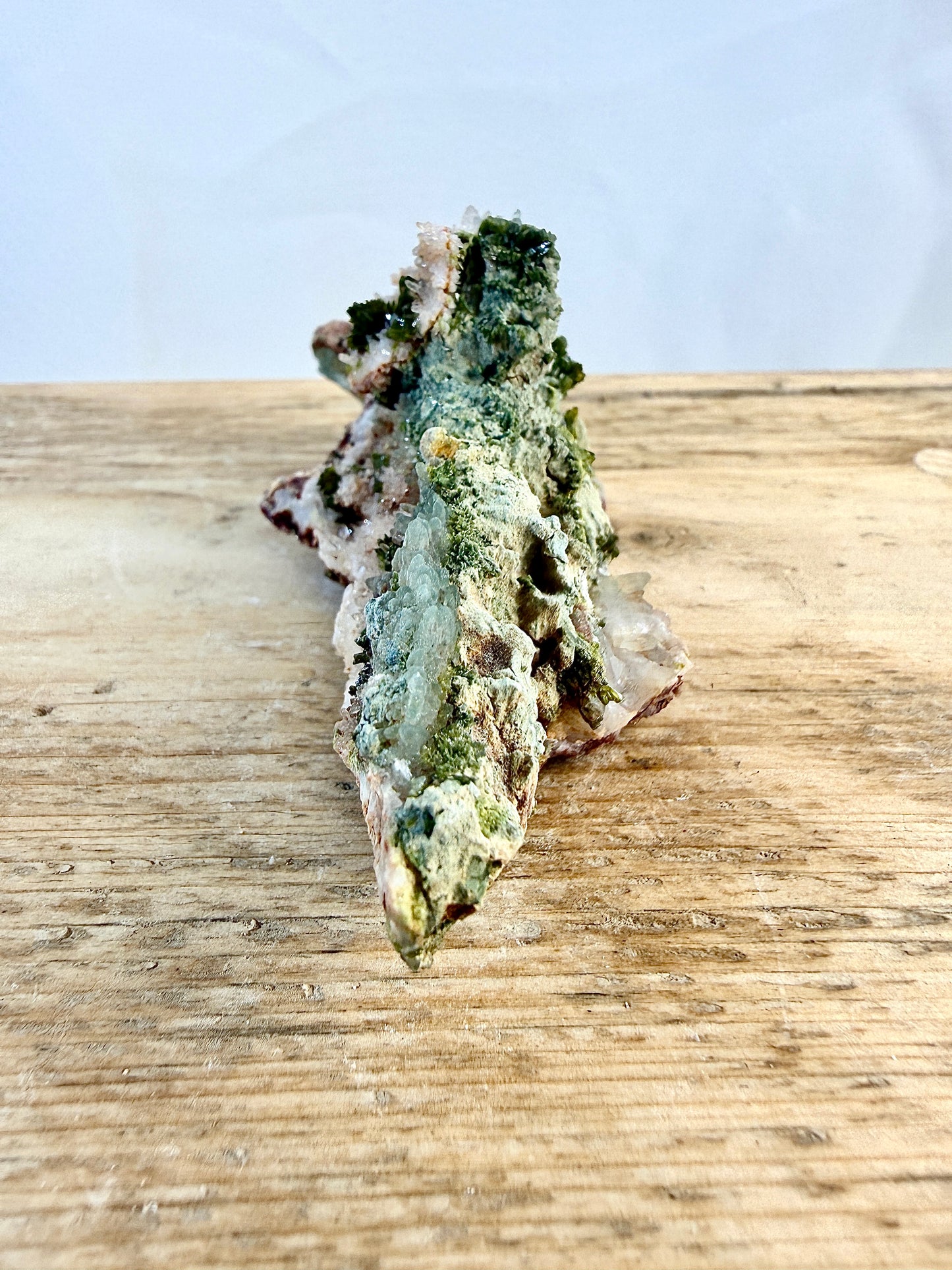 Small Natural Forest Epidote - Morocco - 84g (#1)
