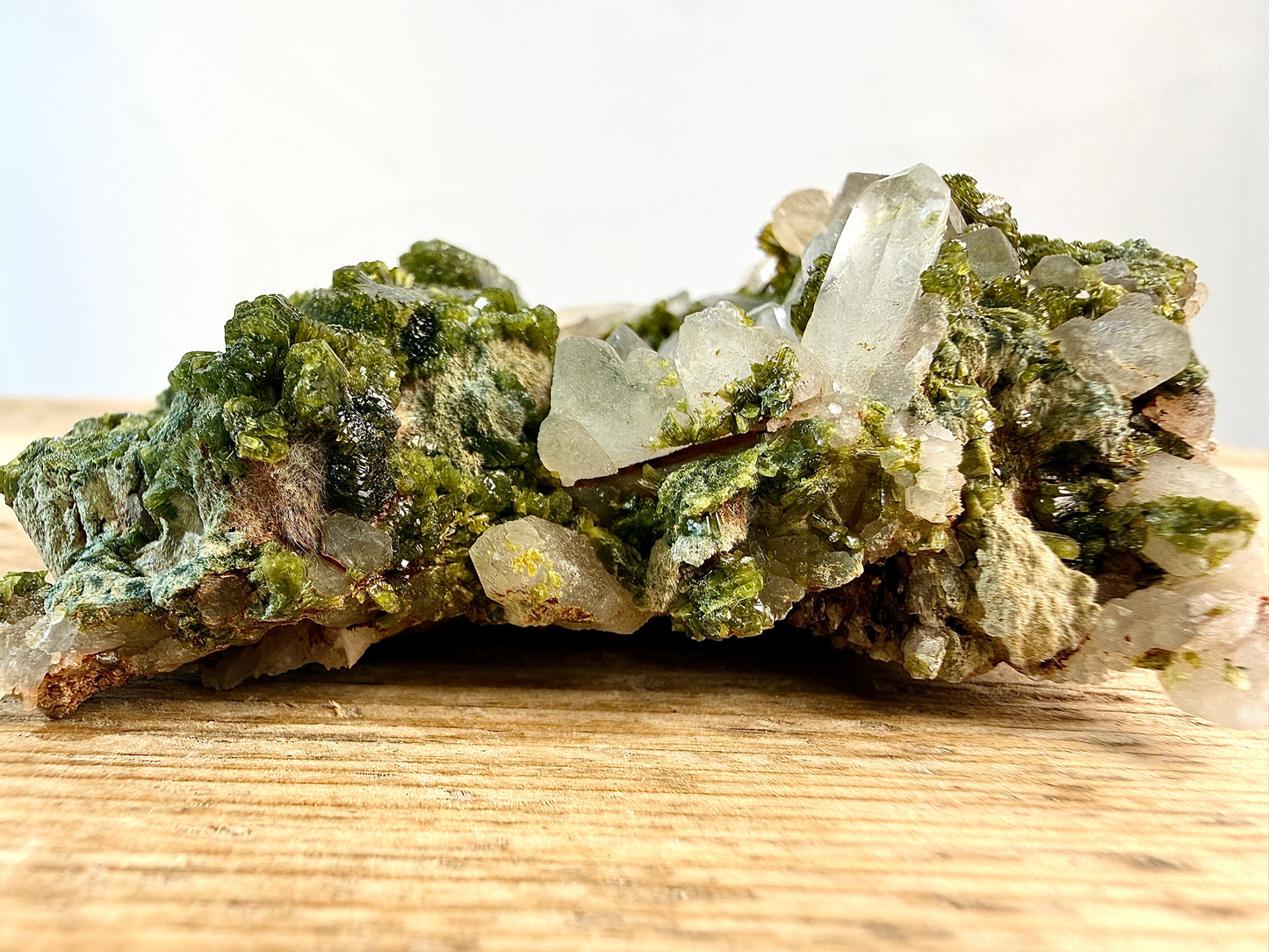 Small Natural Forest Epidote - Morocco - 60g (#2)