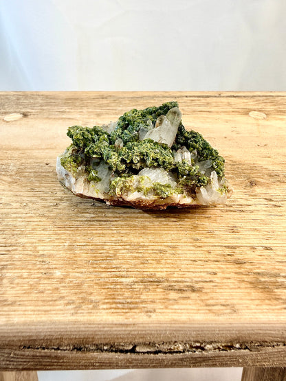Small Natural Forest Epidote - Morocco - 86g (#3)