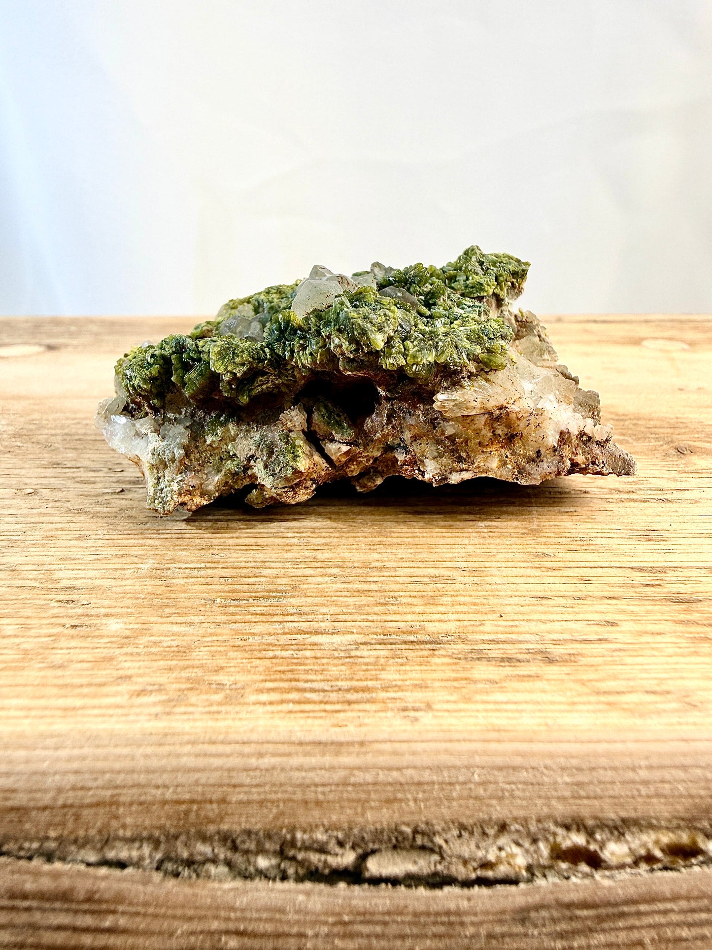 Small Natural Forest Epidote - Morocco - 86g (#3)