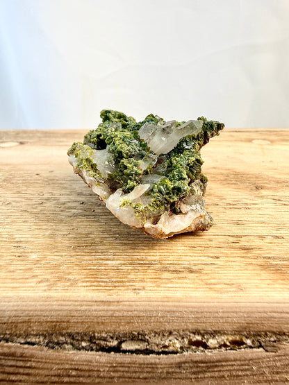 Small Natural Forest Epidote - Morocco - 86g (#3)
