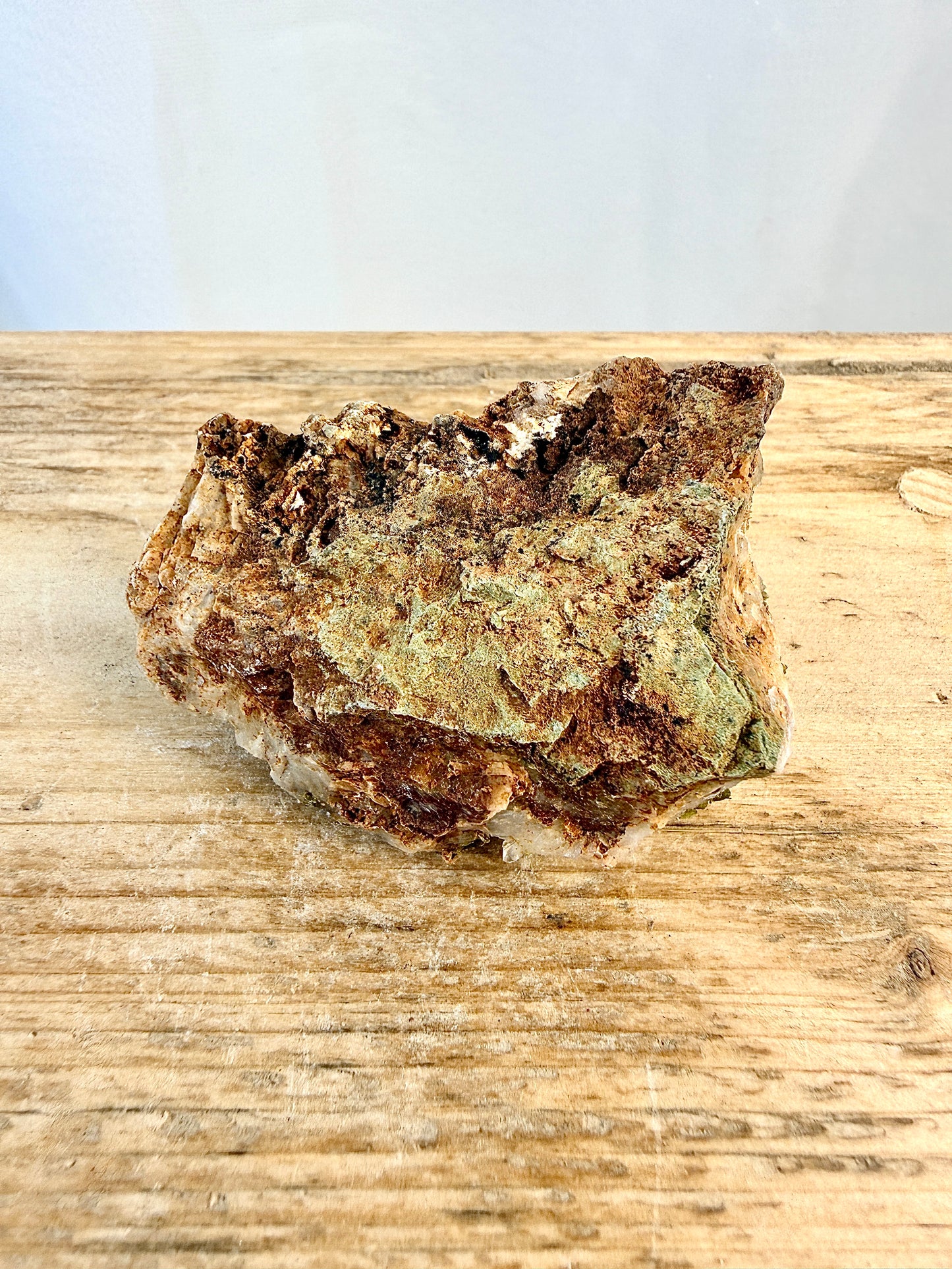 Small Natural Forest Epidote - Morocco - 86g (#3)