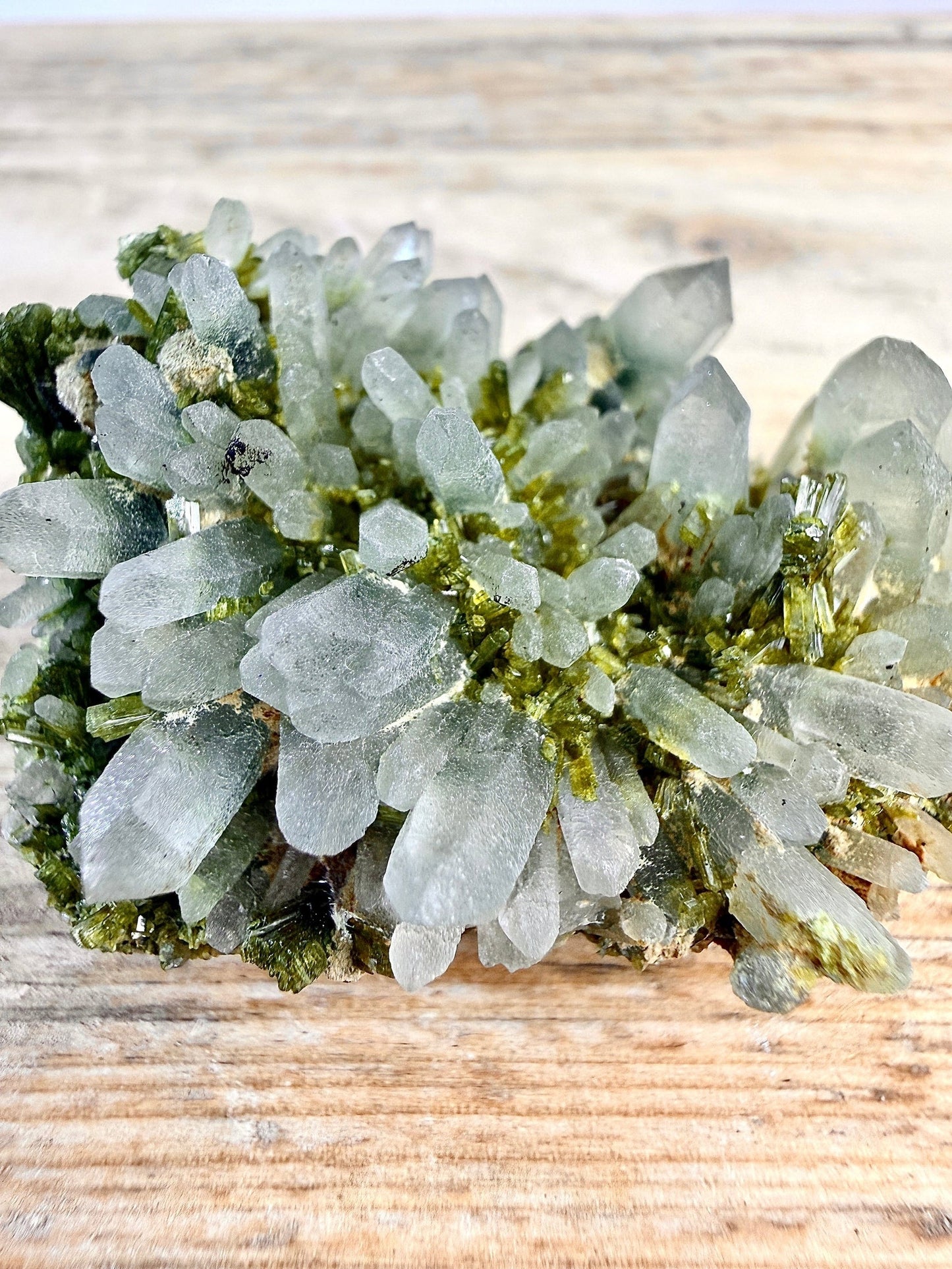 Small Natural Forest Epidote - Morocco - 38g (#4)