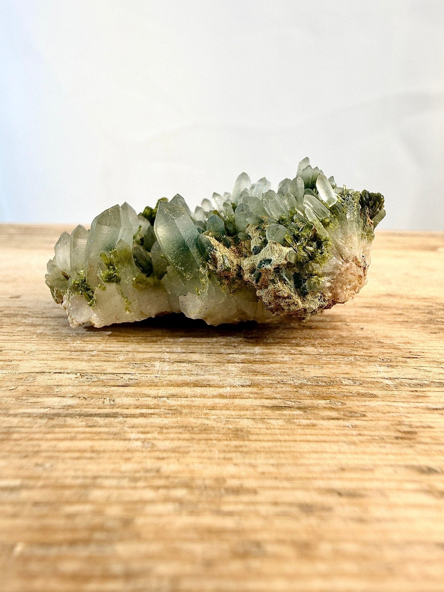 Small Natural Forest Epidote - Morocco - 38g (#4)