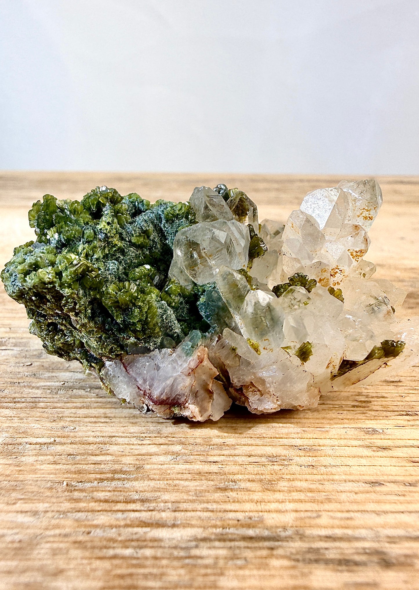 Small Natural Forest Epidote - Morocco - 31g (#5)