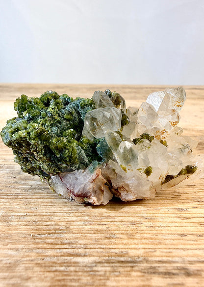 Small Natural Forest Epidote - Morocco - 31g (#5)