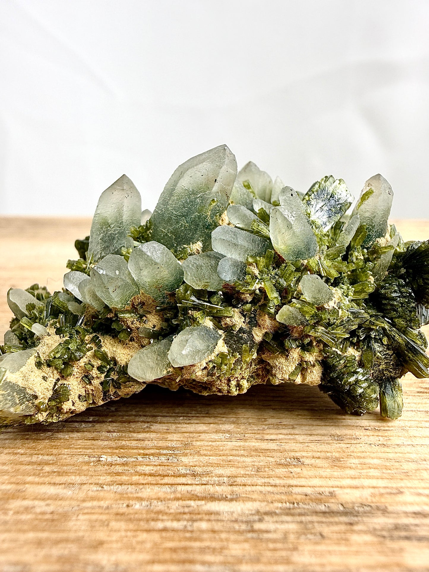 Small Natural Forest Epidote - Morocco - 35g (#7)