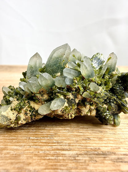 Small Natural Forest Epidote - Morocco - 35g (#7)