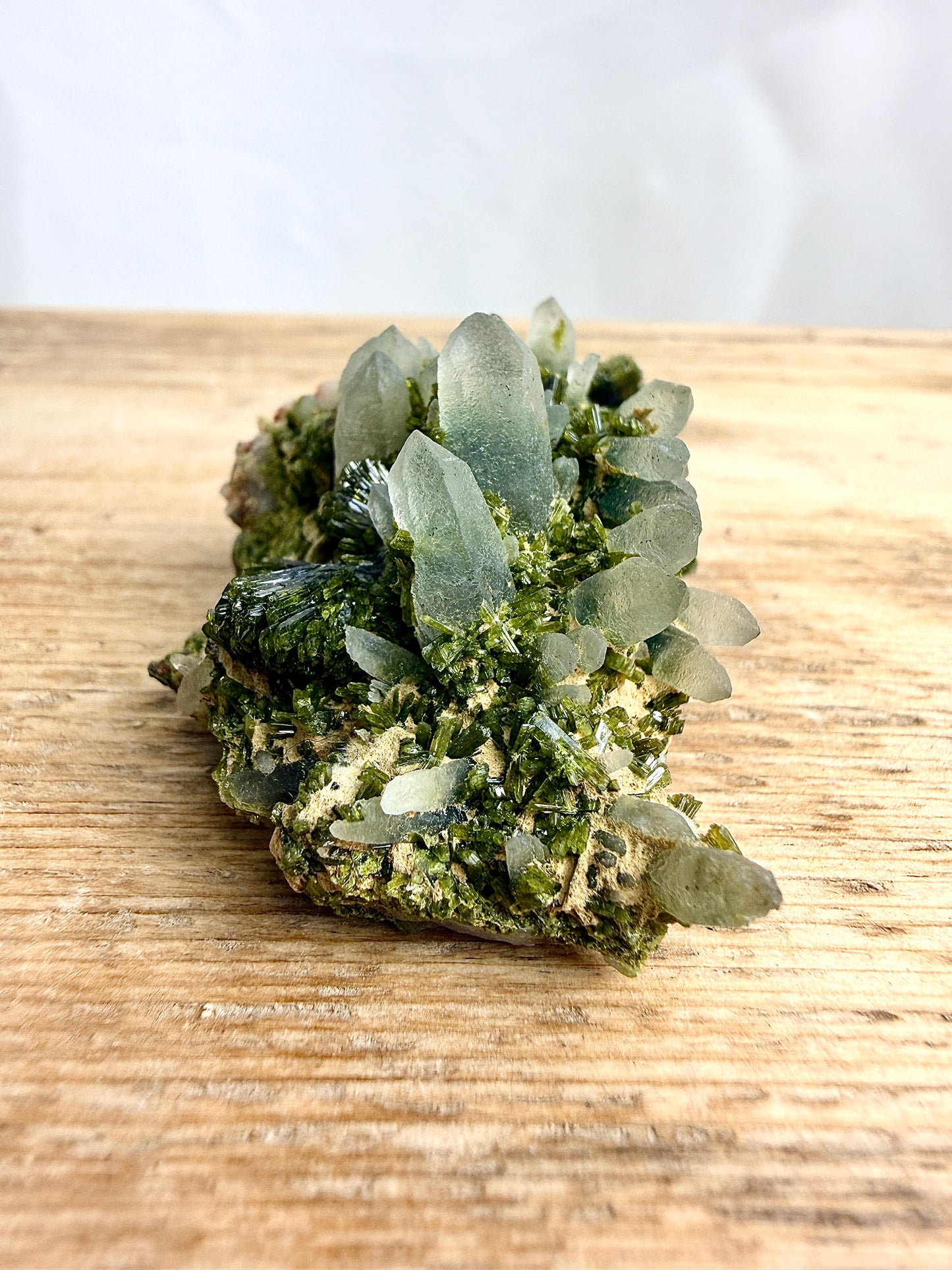 Small Natural Forest Epidote - Morocco - 35g (#7)
