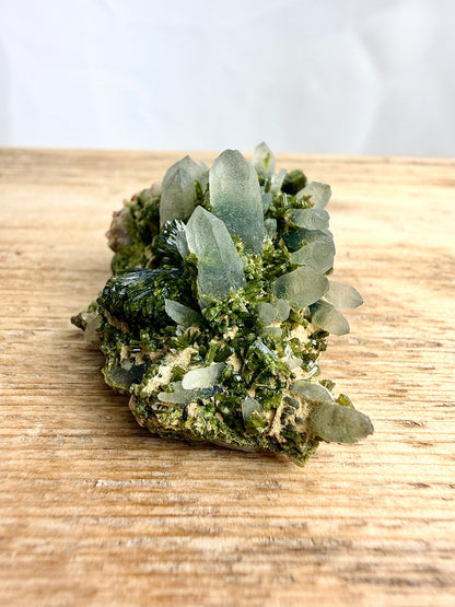 Small Natural Forest Epidote - Morocco - 35g (#7)