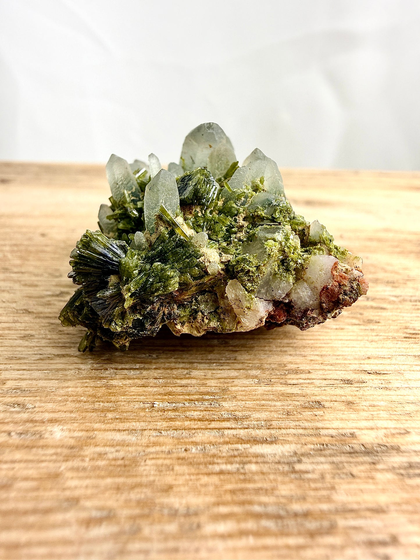 Small Natural Forest Epidote - Morocco - 35g (#7)