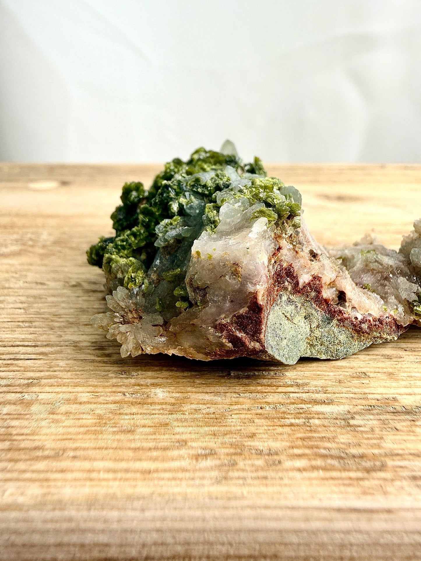Small Natural Forest Epidote - Morocco - 43g (#8)