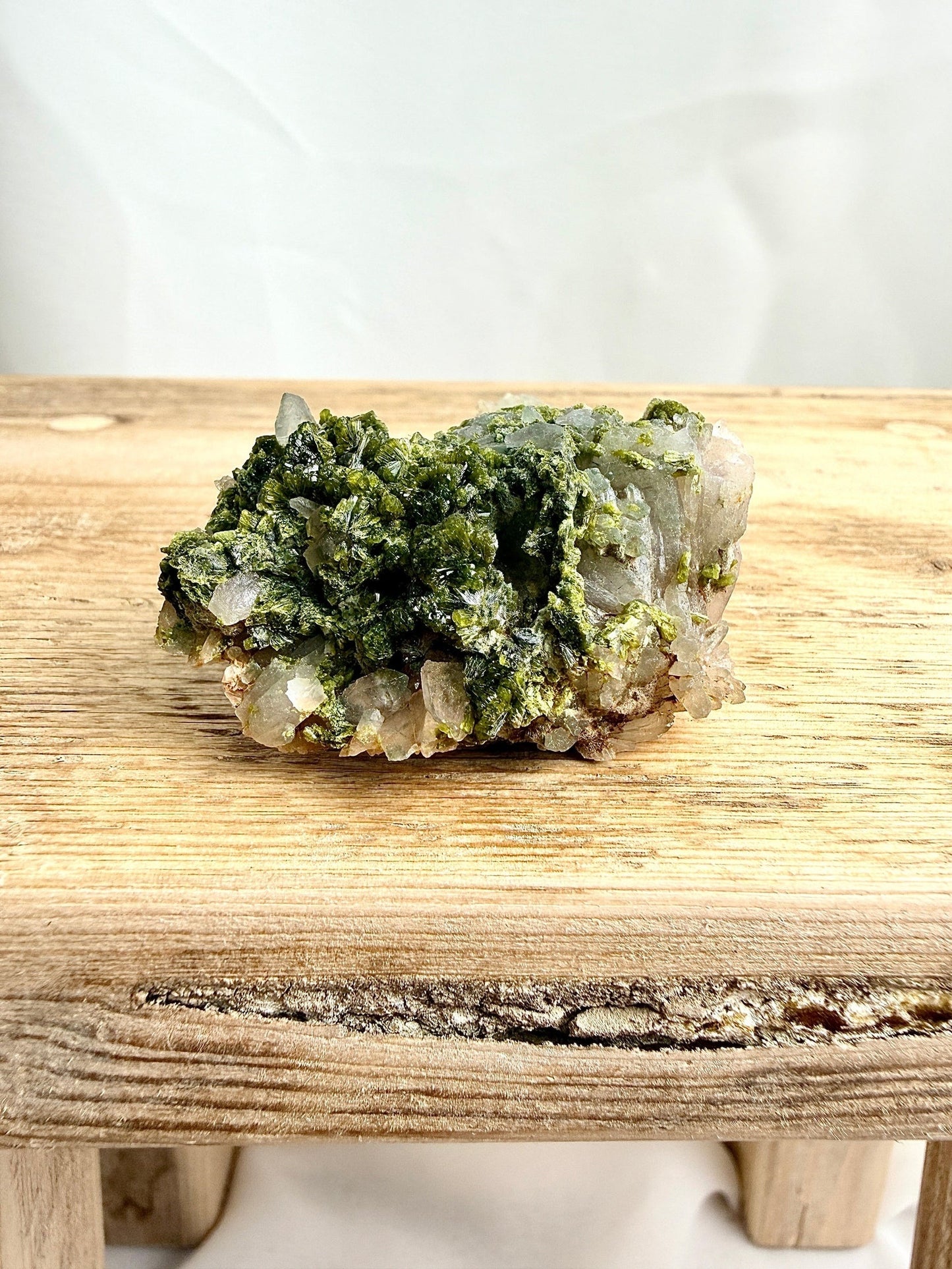 Small Natural Forest Epidote - Morocco - 43g (#8)