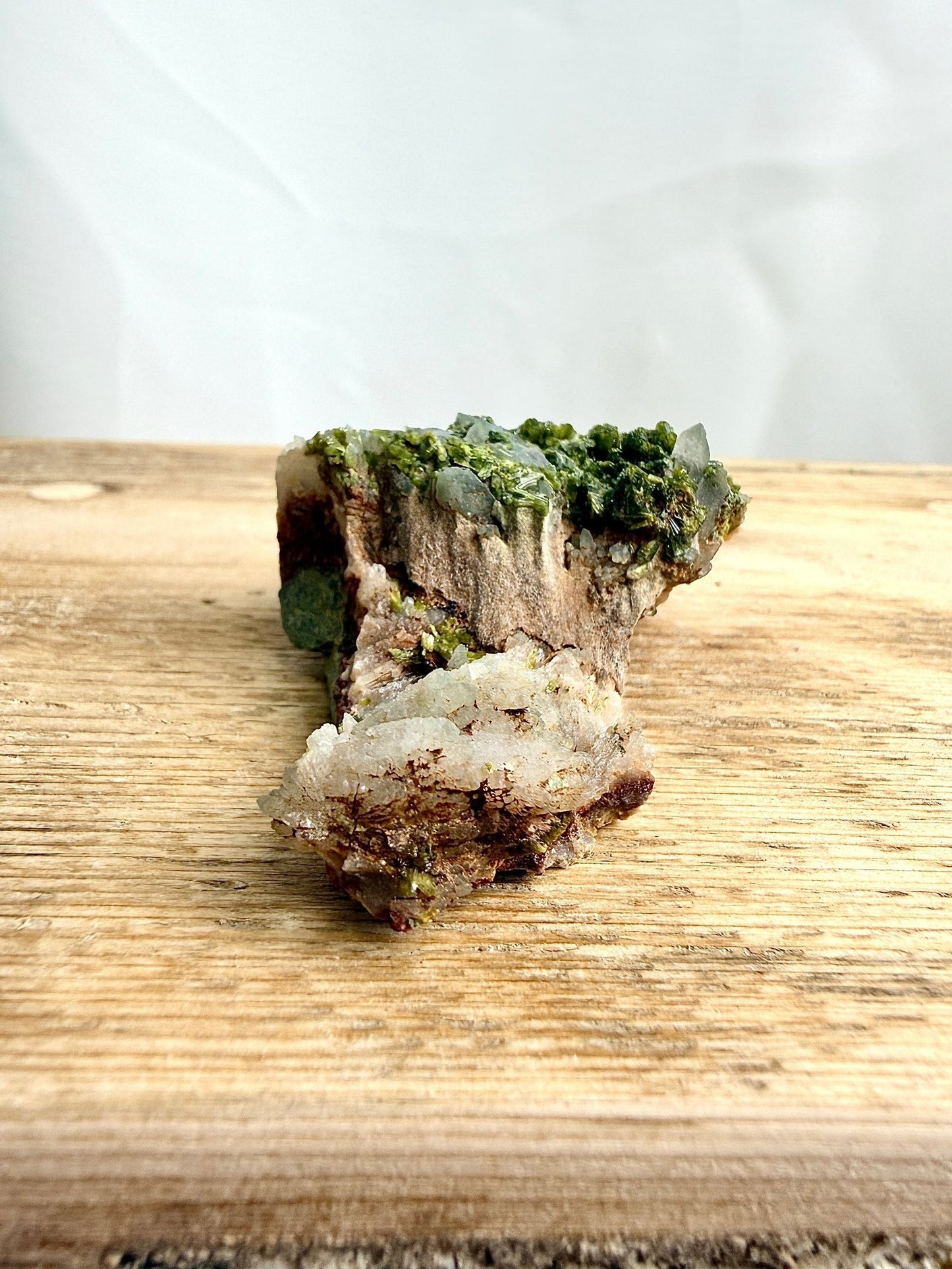 Small Natural Forest Epidote - Morocco - 43g (#8)