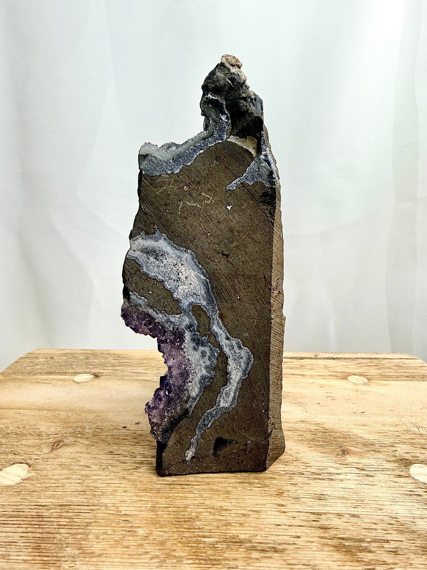 Black and Purple Amethyst - Brazil - 0.54kg (#1)