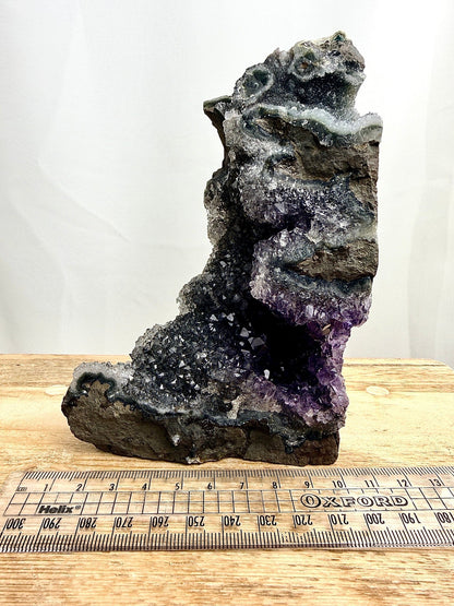 Black and Purple Amethyst - Brazil - 0.54kg (#1)