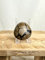 Black Septarian Geode (#1)