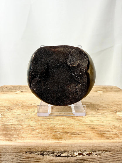 Black Septarian Geode - Madagascar - 0.29kg (#2)