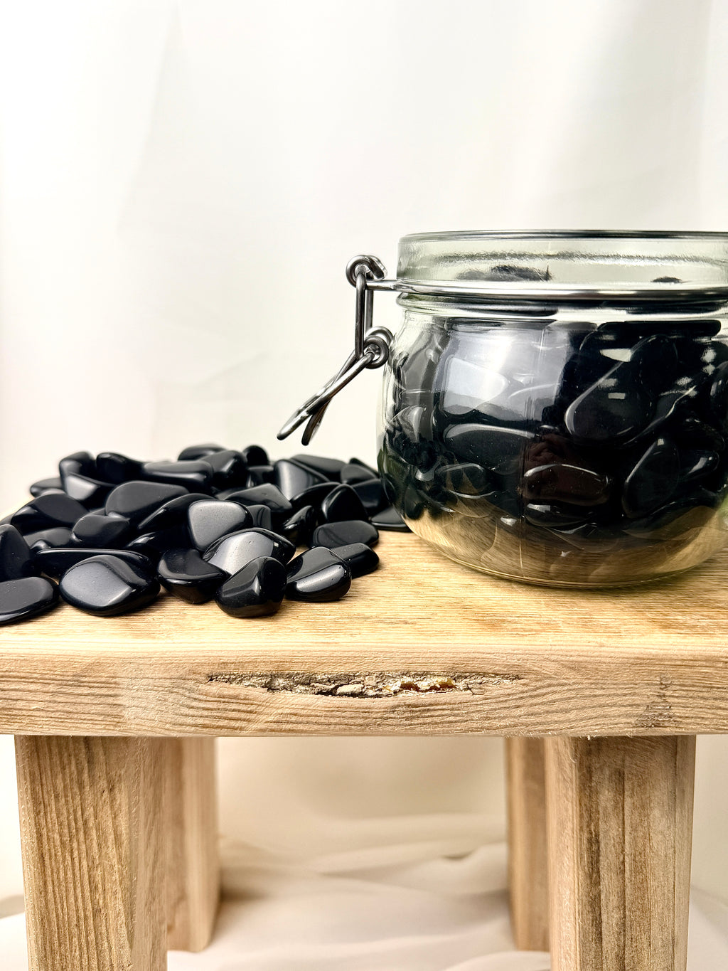 Black Obsidian Tumblestone