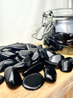 Black Obsidian Tumblestone