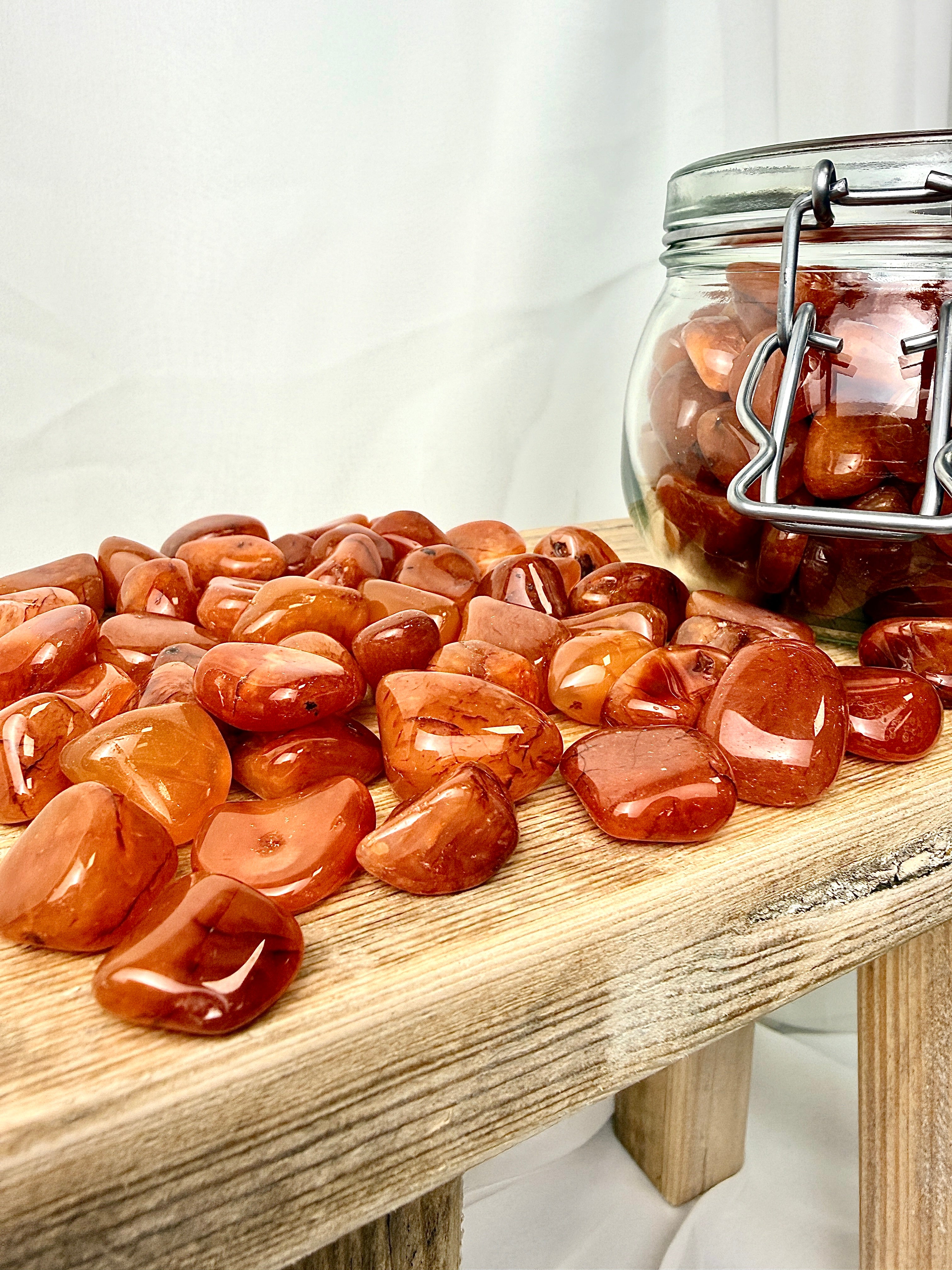 Carnelian Tumblestone