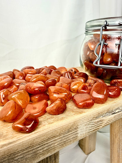 Carnelian Tumblestone - Uruguay - 15-20mm
