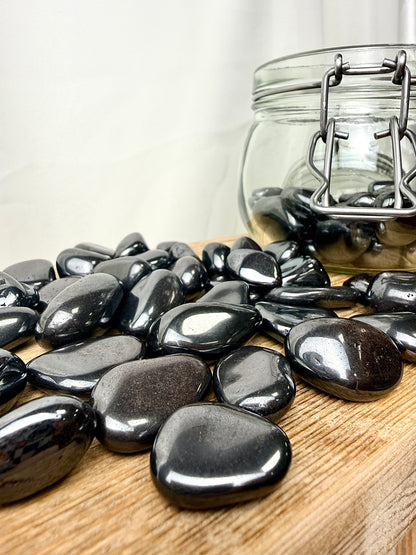 Hematite Tumblestone - Brazil - 15-20mm