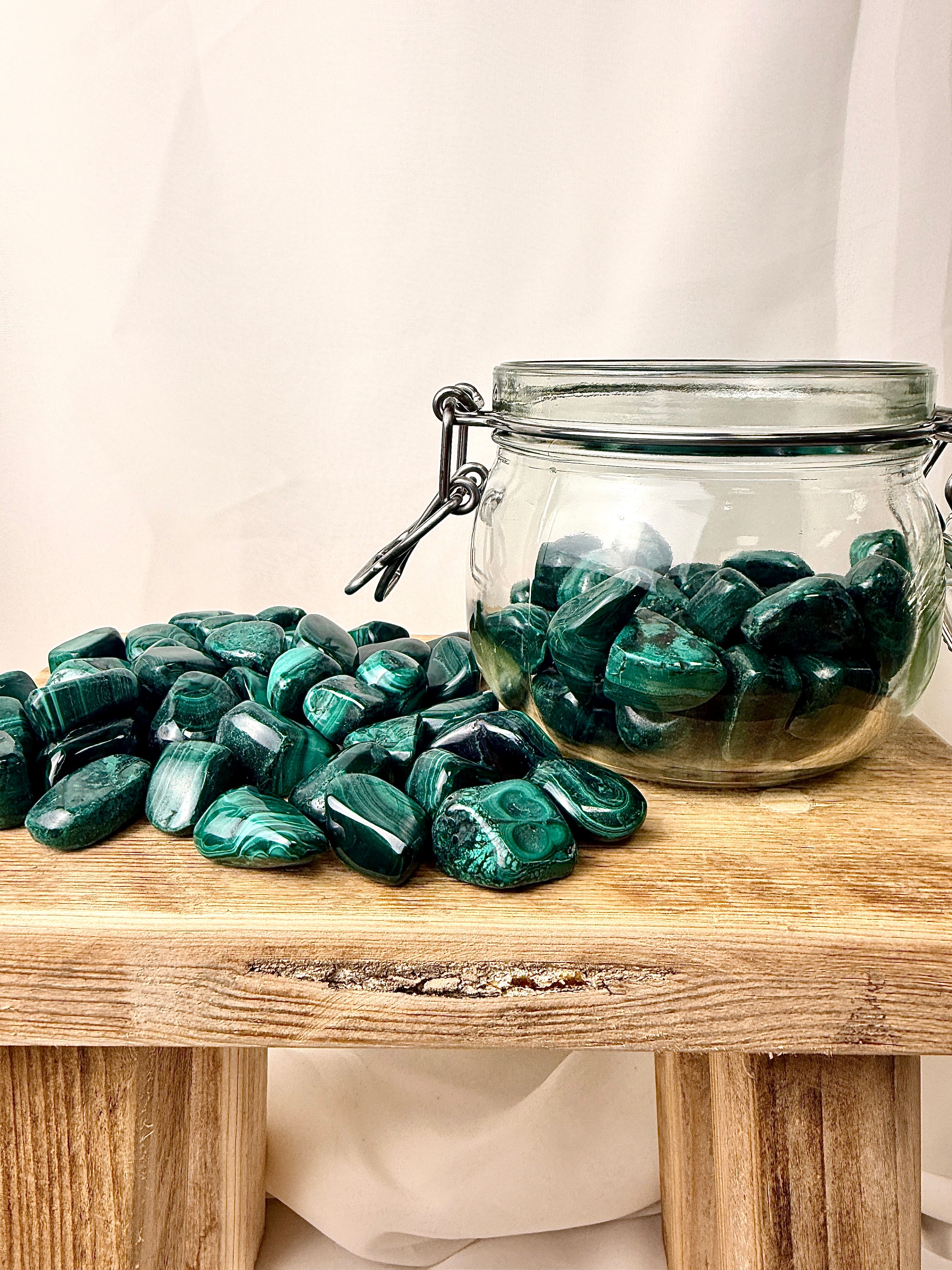 Malachite Tumblestone