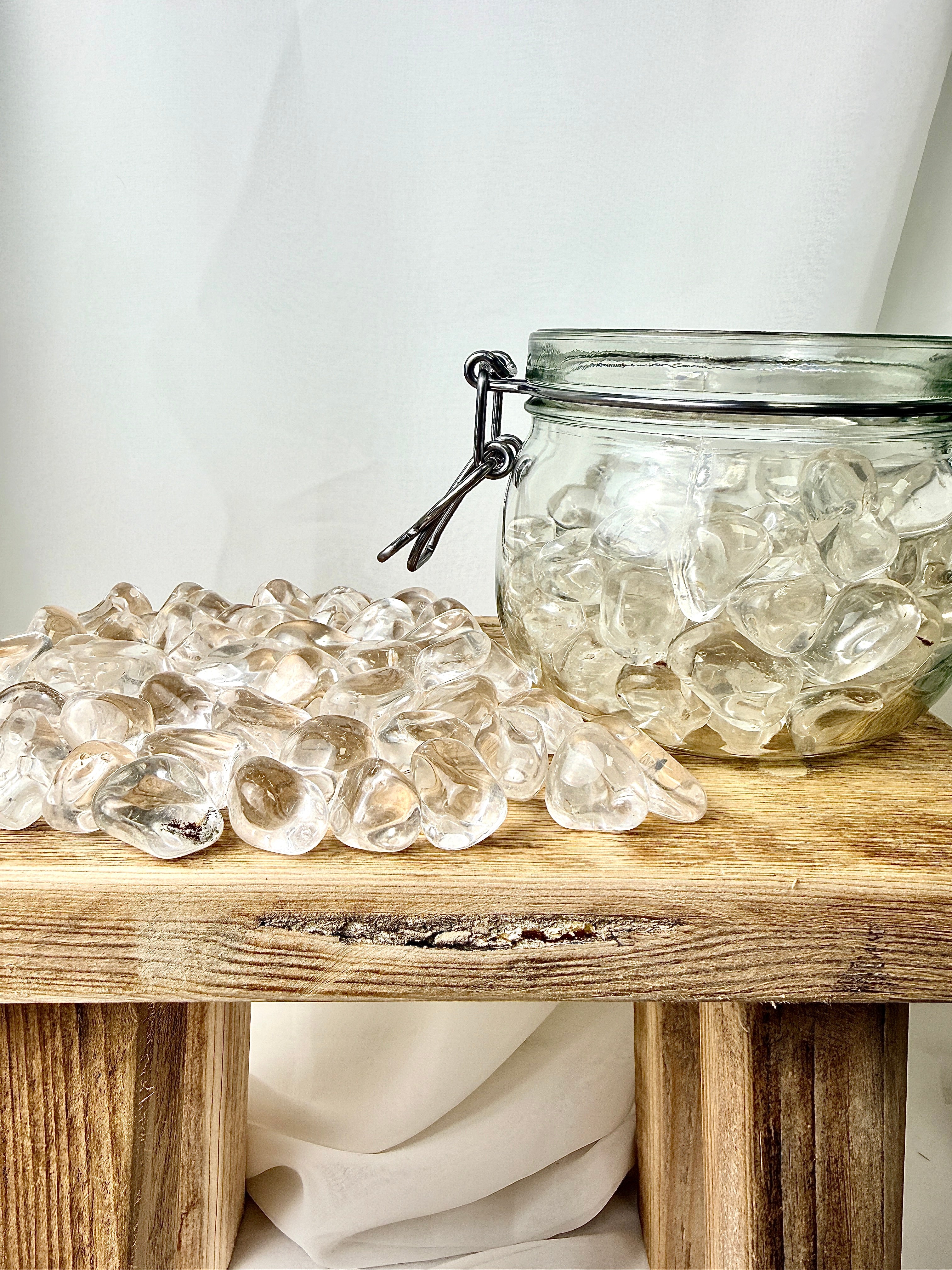 Rock Crystal Tumblestone