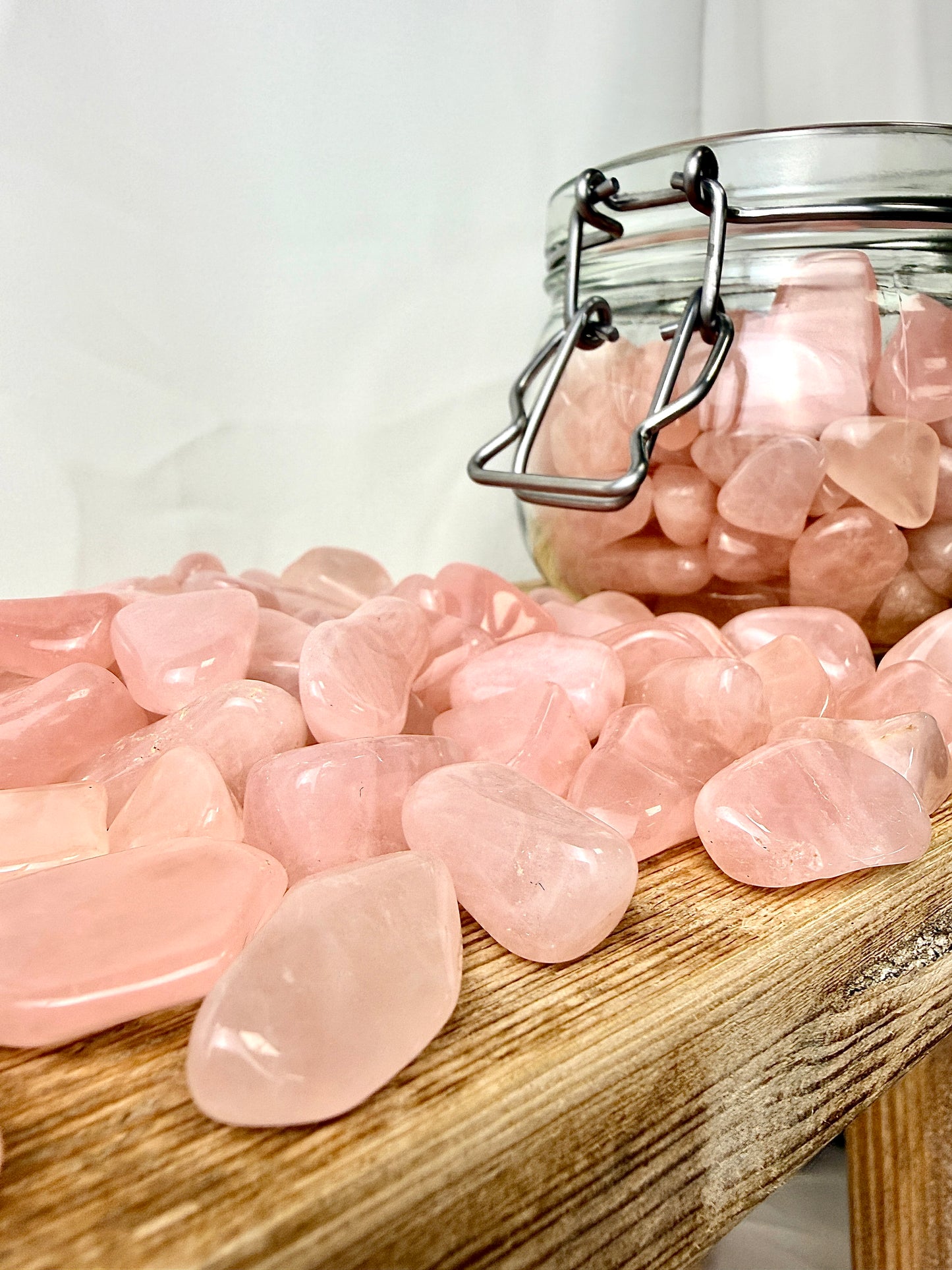 Rose Quartz Tumblestone - Namibia - 15-20mm