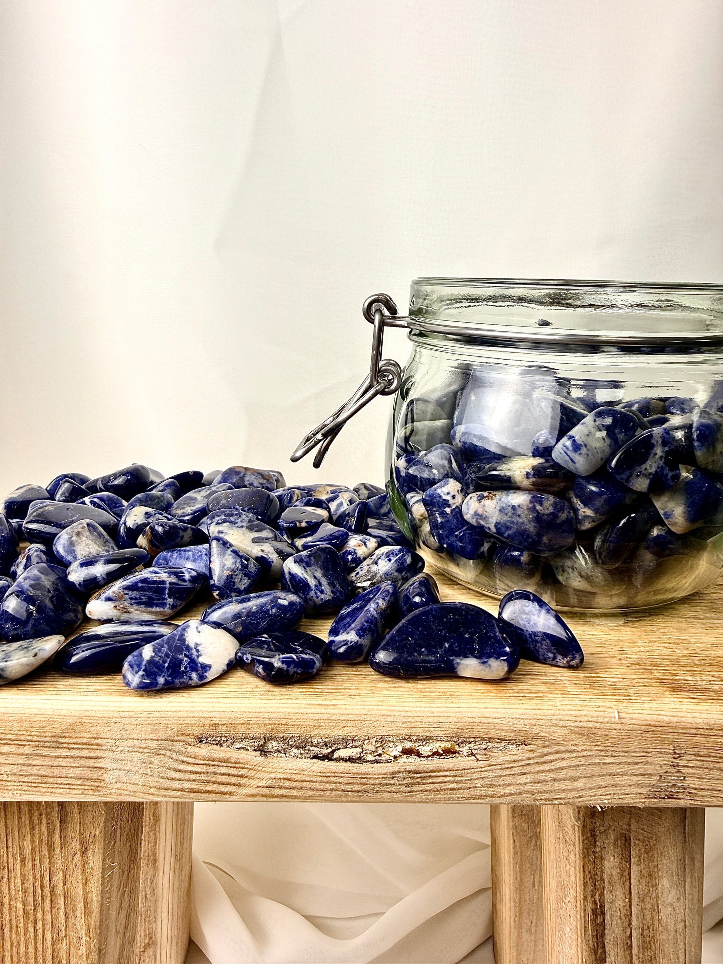 Sodalite Tumblestone - Brazil - 15-20mm