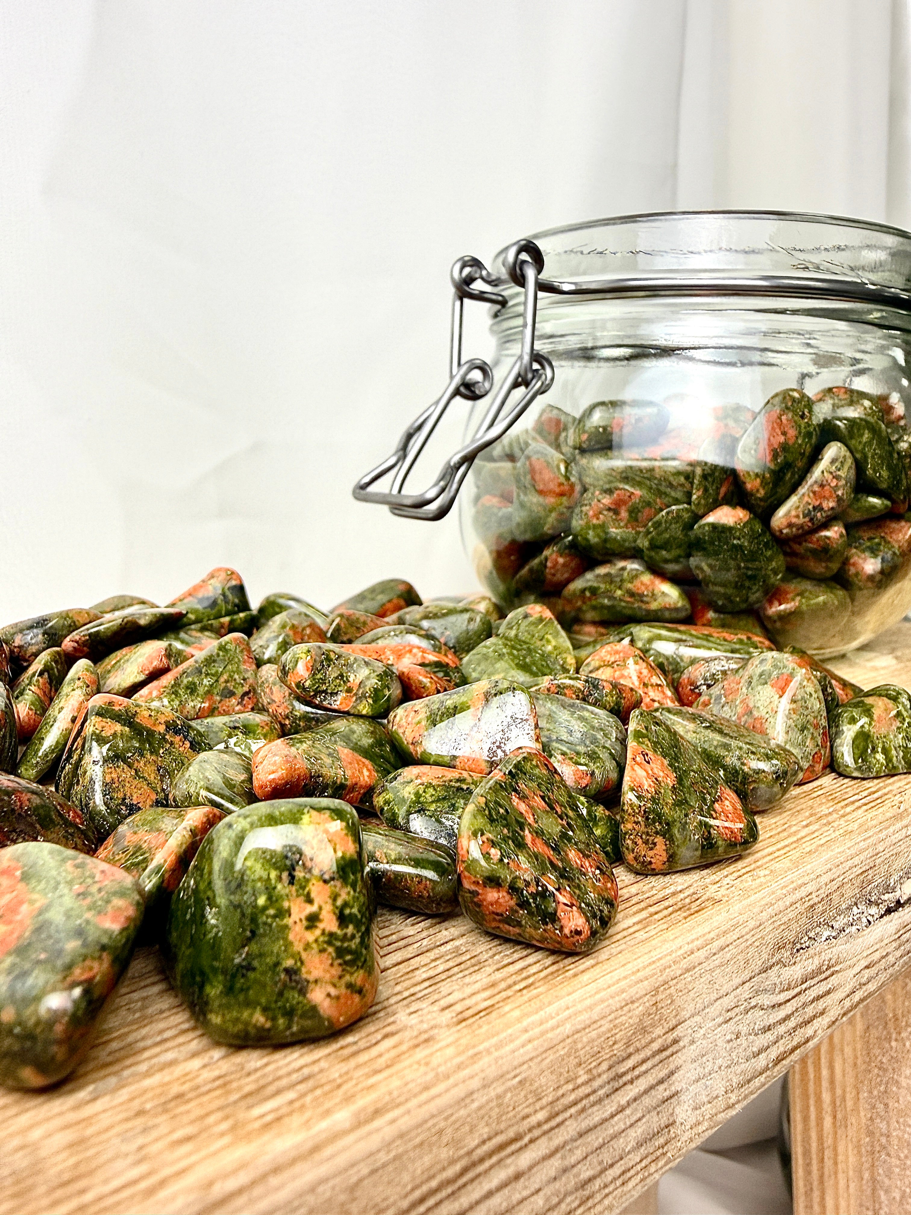 Unakite Tumblestone