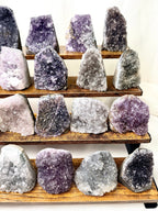 Small Amethyst Cut Base