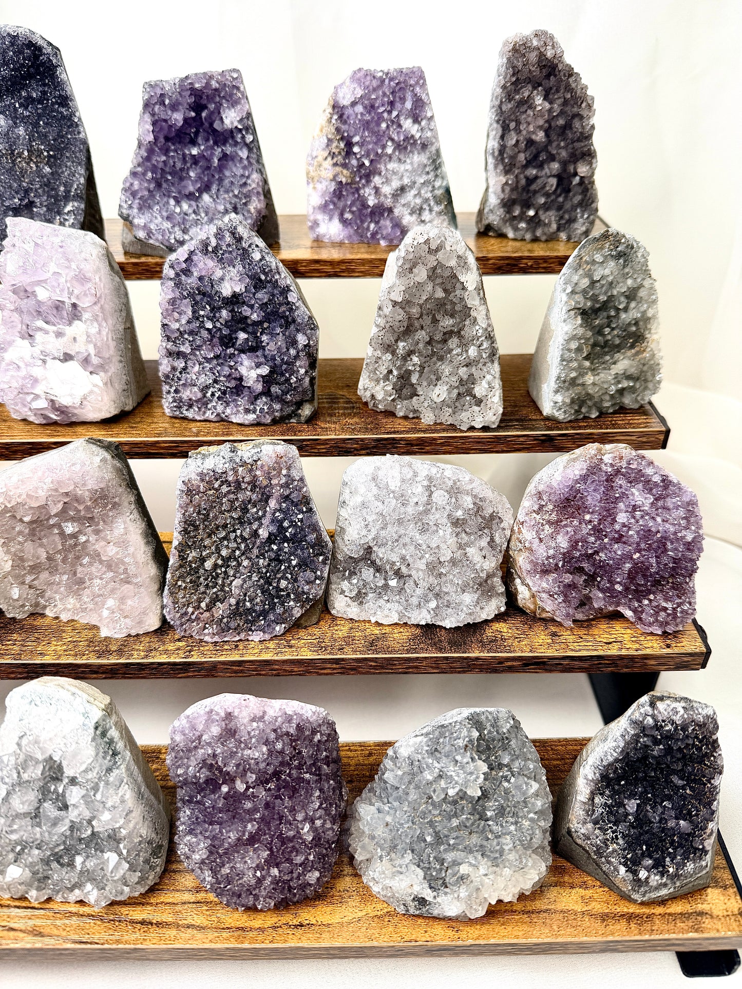 Small Amethyst Cut Base - One Crystal Chosen At Random