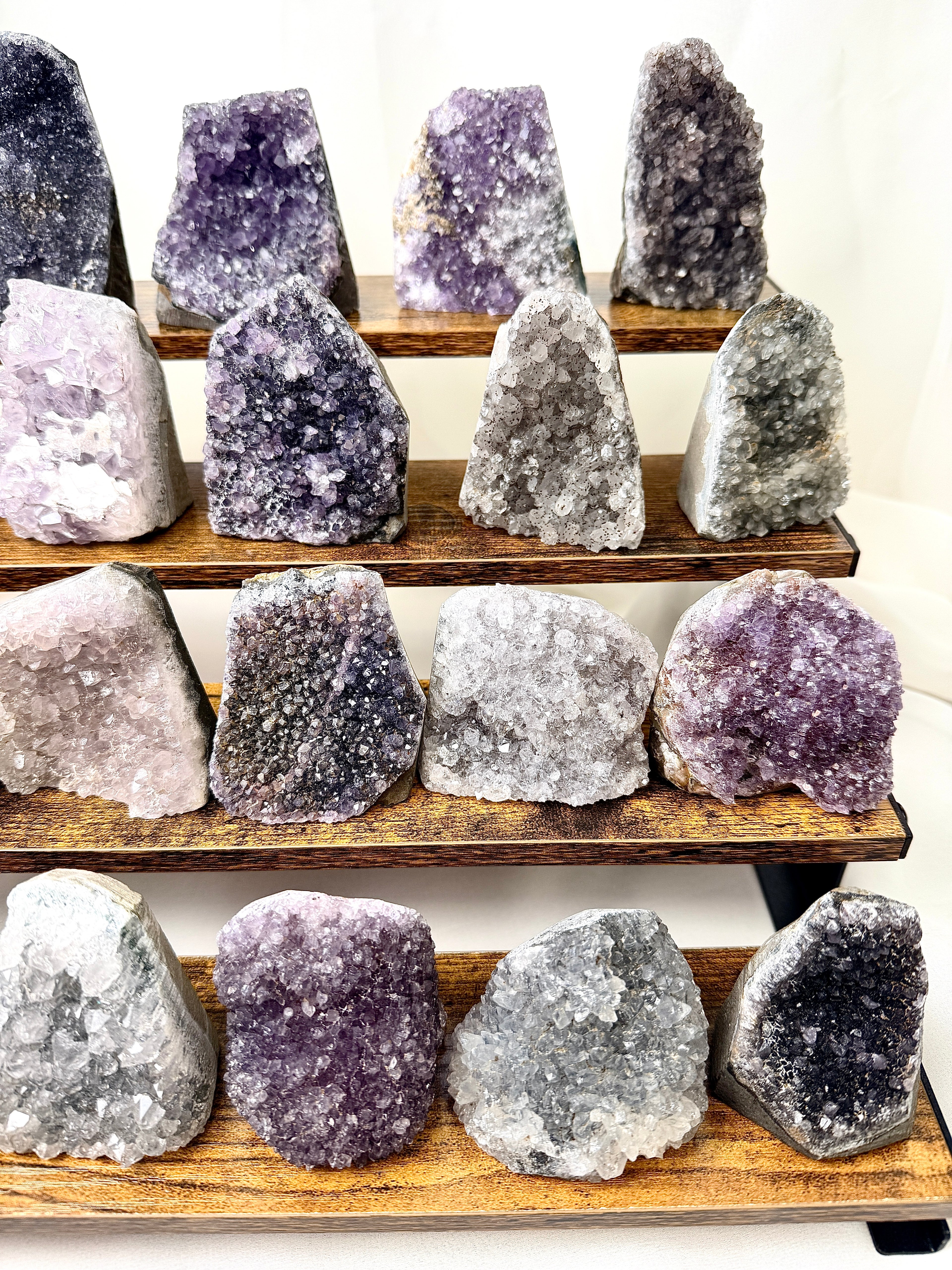 Small Amethyst Cut Base
