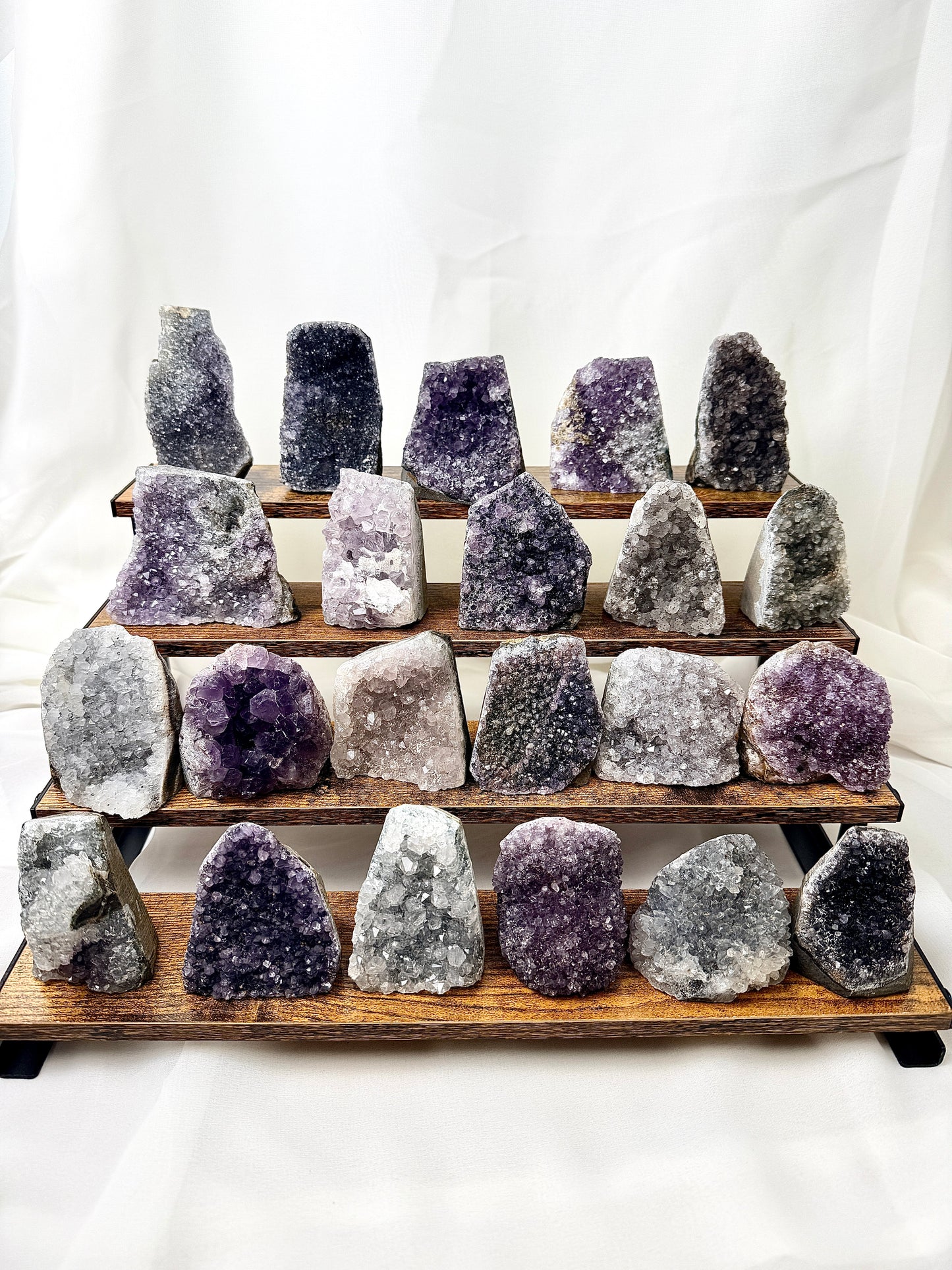 Small Amethyst Cut Base - One Crystal Chosen At Random