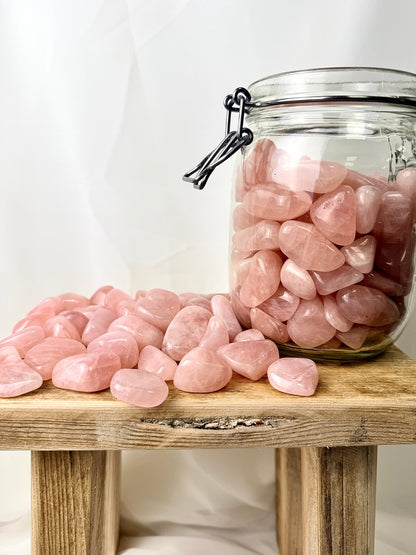 Rose Quartz Tumblestone - Namibia - 20-30mm