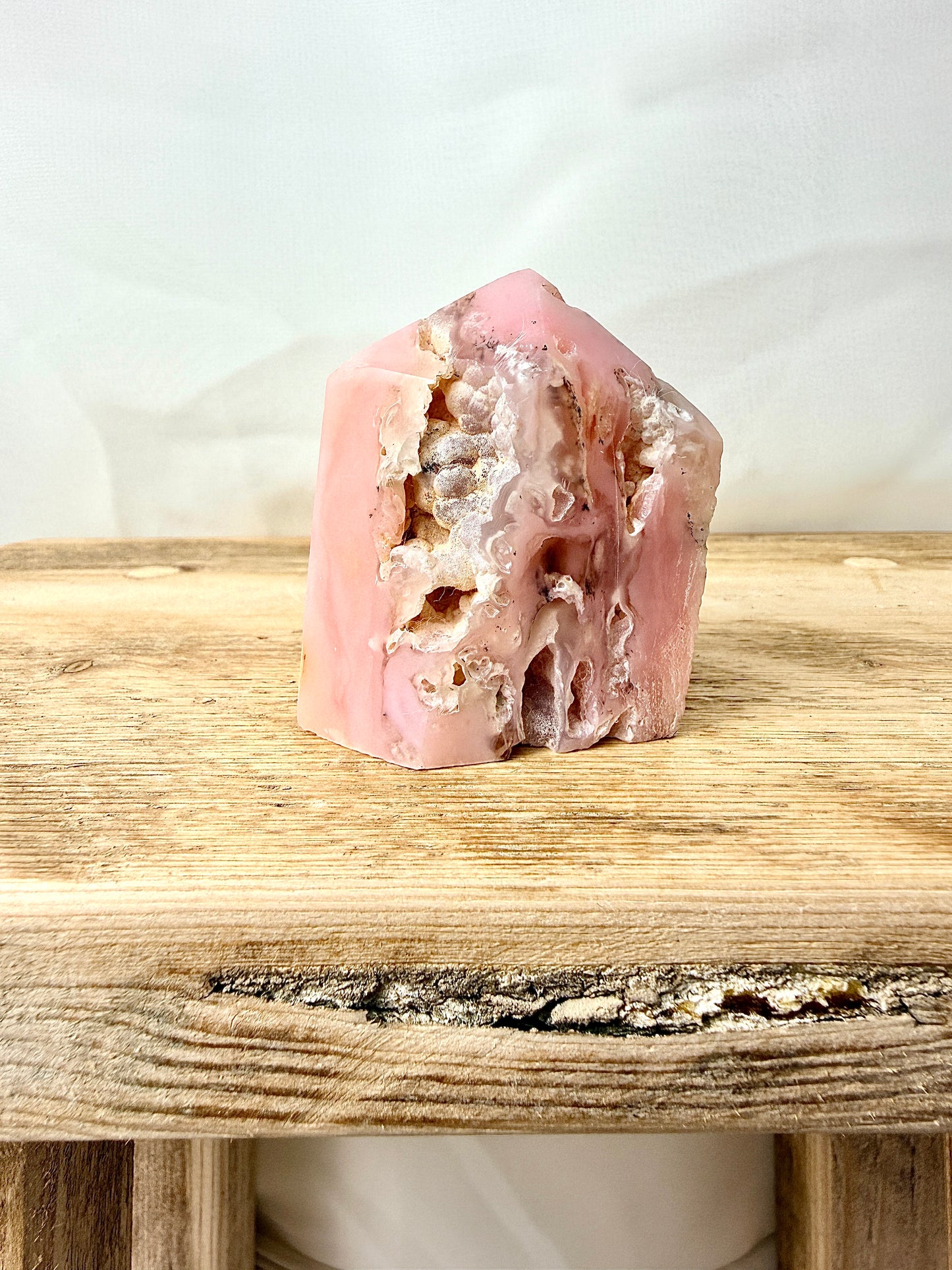 Pink Opal Obelisk – Peru – 83g (#1)